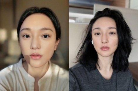 Bất ngờ với mặt mộc của Châu Tấn ở tuổi 50