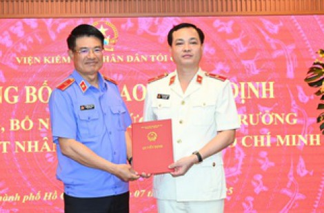 Bổ nhiệm ông Lê Văn Đông làm Viện trưởng Viện KSND TP.HCM