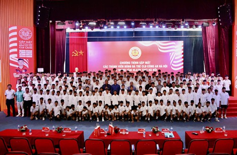 CLB CAHN ra mắt tuyến trẻ: Từ U.9 đến U.21, nhiều 'ngọc quý' chờ mài giũa