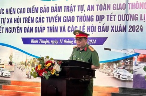 CSGT Bình Thuận sử dụng công nghệ số khi tuần tra, kiểm soát giao thông