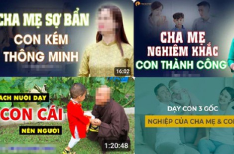 Cẩn trọng với phương pháp nuôi dạy con trên mạng