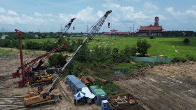Cao tốc Biên Hòa – Vũng Tàu: Chậm giải phóng mặt bằng, nguy cơ thiếu đất đắp