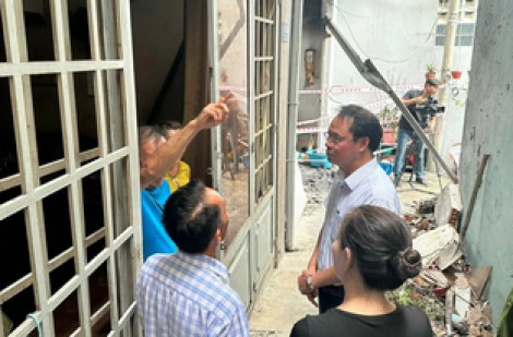 Cháy nhà ở Gò Vấp: MTTQ TP.HCM đề nghị tập trung khắc phục hậu quả