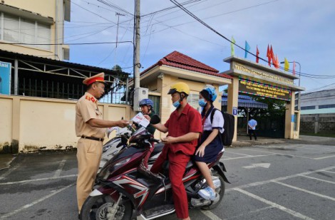 Công an TPHCM: Đảm bảo TTATGT trong ngày khai giảng năm học mới
