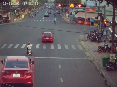 Công an Tây Ninh: Xử lý vi phạm giao thông qua hệ thống camera giám sát