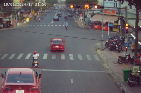 Công an Tây Ninh: Xử lý vi phạm giao thông qua hệ thống camera giám sát