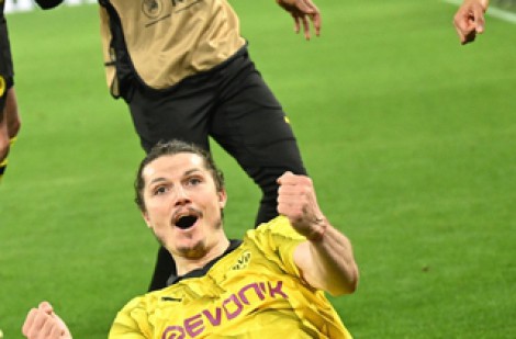 Dortmund ngược dòng ngoạn mục loại Atletico Madrid, hiên ngang vào bán kết Champions League