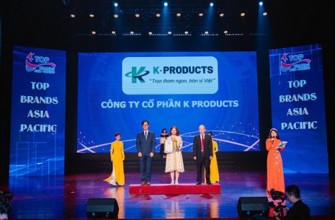 Dự án K-Products của GFDI nhận giải thưởng “Top 10 thương hiệu hàng đầu Châu Á Thái Bình Dương 2023”