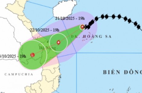Dự báo mưa lớn từ Hà Tĩnh đến Quảng Ngãi