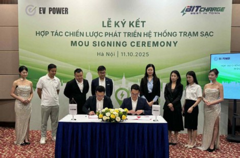 EV Power và BitCharge hợp tác phát triển trạm sạc xe điện tại Việt Nam