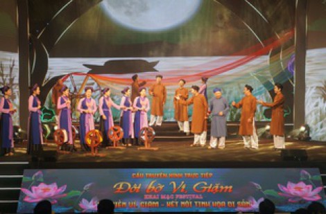 Festival 'Về miền ví, giặm' kỷ niệm 10 năm di sản UNESCO