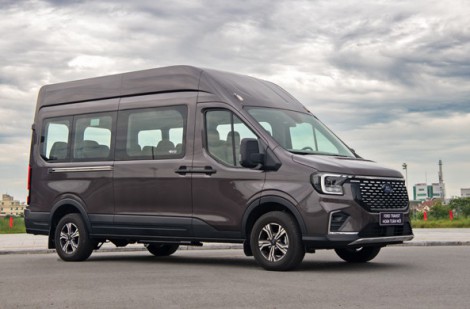 Ford Transit hoàn toàn mới ra mắt, nhiều nâng cấp về thiết kế và trang bị