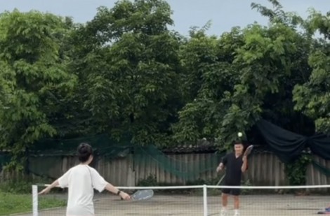 Gia đình Quang Hải chơi pickleball cực vui: Nhân vật này khiến dân mạng 'tan chảy'