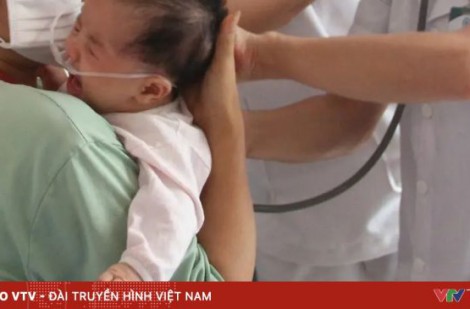 Gia tăng trẻ nhập viện do virus RSV