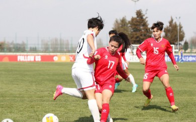 Giải bóng đá nữ U20 châu Á 2023: U20 Việt Nam thua đậm trước U20 CHDCND Triều Tiên