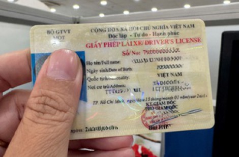Giấy phép lái xe bị mất, thủ tục làm lại như thế nào?