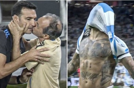 HLV đầu tiên tại Copa America bị sa thải, Scaloni lên tiếng vụ bị ‘cưỡng hôn’