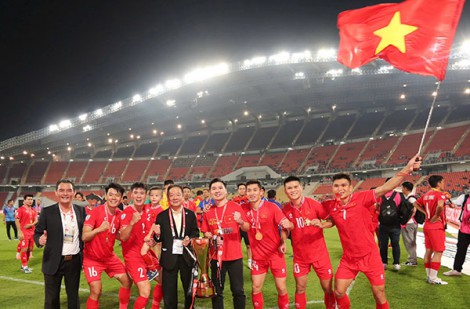 Hậu AFF Cup 2024: Đội tuyển Việt Nam được thưởng 42 tỉ đồng, chia thế nào?