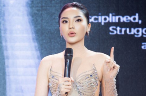 Hoa hậu Kỳ Duyên 'tuyên thệ' trước khi lên đường thi Miss Universe 2024 tại Mexico