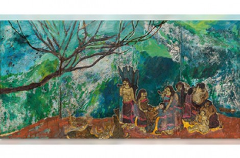 Họa sĩ Hồ Thị Xuân Thu kể chuyện làng mình