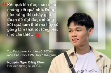 Học cao đẳng vẫn đủ trình độ thi lấy chứng chỉ ACCA của Anh
