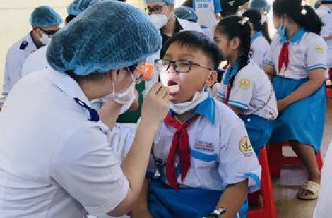Học sinh TP.HCM có tỷ lệ béo phì và sâu răng ở mức đáng lo ngại