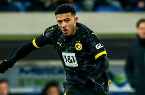 Jadon Sancho ghi dấu ấn trong ngày trở lại Dortmund