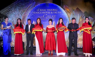 Khai trương công trình khách sạn Venice Hotel Phú Quốc và khai mạc triển lãm chợ đêm bên biển VUI-Fest Bazaar