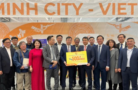 Khai trương gian hàng sách TP.HCM tại Hội sách Frankfurt 2024