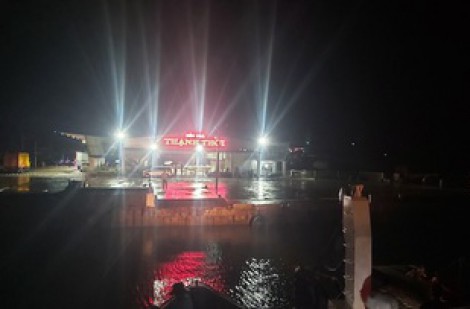 Khởi động tuyến phà đêm từ Hà Tiên ra đảo Phú Quốc