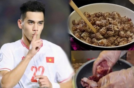 Không chỉ giỏi ghi bàn, Tiến Linh còn ghi điểm với tài nấu ăn