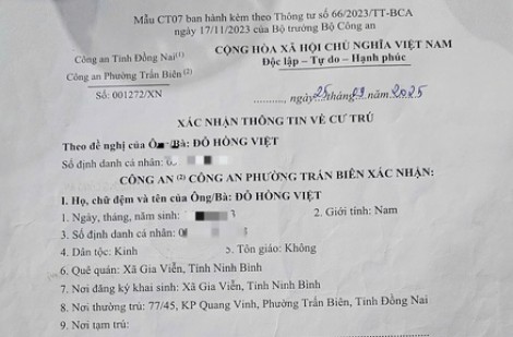 Không thể xác nhận cư trú, bị can được tại ngoại lo sợ bị bắt tạm giam
