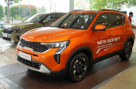 Kia Sonet 2024 chốt giá từ 534 triệu: Bớt phiên bản, thêm trang bị