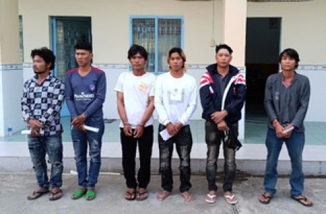 Kiên Giang: Bắt giam 6 bị can giết người, vứt xác xuống biển phi tang