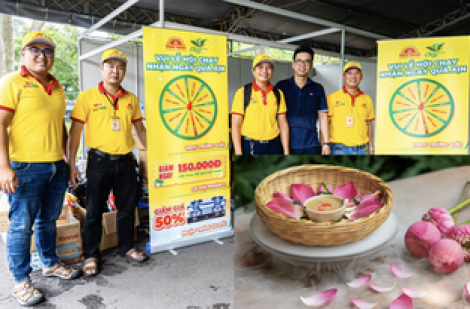 Lễ hội ẩm thực chay ở TP.HCM bắt đầu ngày mai 31.10: 200 món chay từ sen