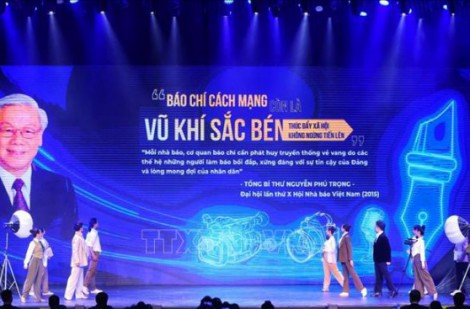 Lễ trao Giải Báo chí Quốc gia lần thứ 18 tôn vinh 122 tác phẩm xuất sắc