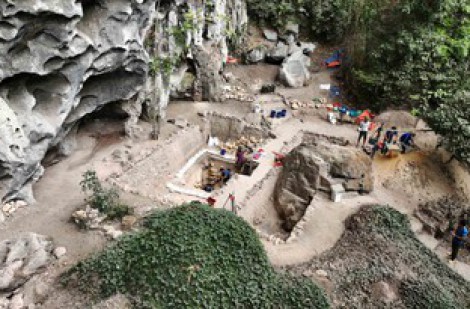 Mái đá Ngườm với địa tầng khảo cổ học cổ nhất Việt Nam