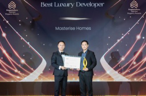 Masterise Homes thắng 2 giải ‘Luxury’ tại PropertyGuru Vietnam Property Awards 2025