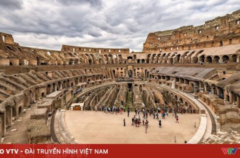 Mở cửa “Hành lang Hoàng đế” ở đấu trường Colosseum