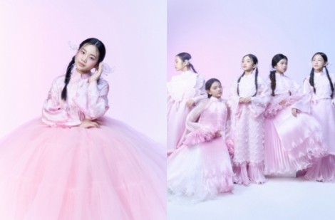 NTK Nguyễn Minh Công mang cảm hứng dân gian vào trang phục trẻ em