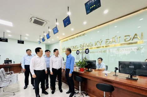 Năm 2025 đảm bảo 98% hồ sơ cấp sổ đỏ được giải quyết đúng thời hạn