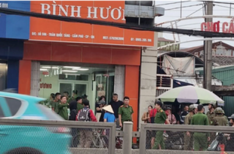 Nghi phạm cướp tiệm vàng ở Quảng Ninh ra đầu thú