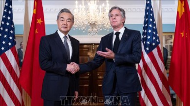 Ngoại trưởng Mỹ bắt đầu chuyến thăm Trung Quốc