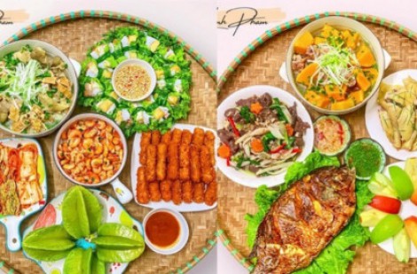 Những mâm cơm nhiều màu sắc, ai đi đâu cũng muốn về nhà ăn cơm