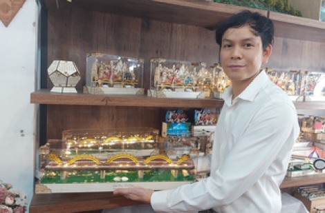 Những nghề độc lạ: Dựng công trình biểu tượng bằng mô hình 3D