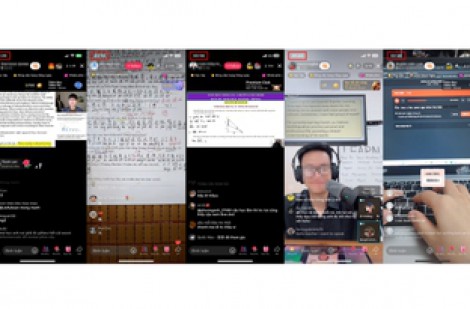 Nở rộ học trên TikTok vào đêm khuya