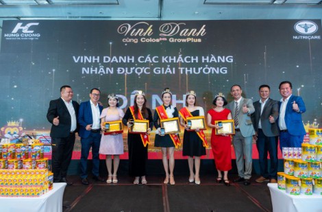 Nutricare Colos24h Grow Plus chinh phục người tiêu dùng Việt sau 1 năm ra mắt