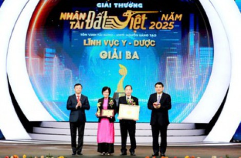 Phần mềm AI cứu người của Bệnh viện Chợ Rẫy được vinh danh tại Nhân tài Đất Việt