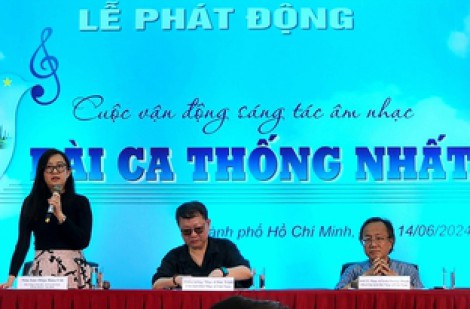 Phát động cuộc vận động sáng tác âm nhạc Bài ca thống nhất