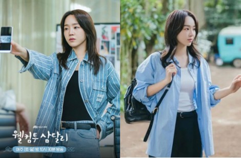 Phong cách tối giản của Shin Hye Sun trong phim 